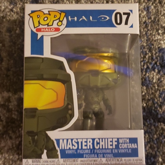 Other - Master Chief with Cortana Pop Funko
